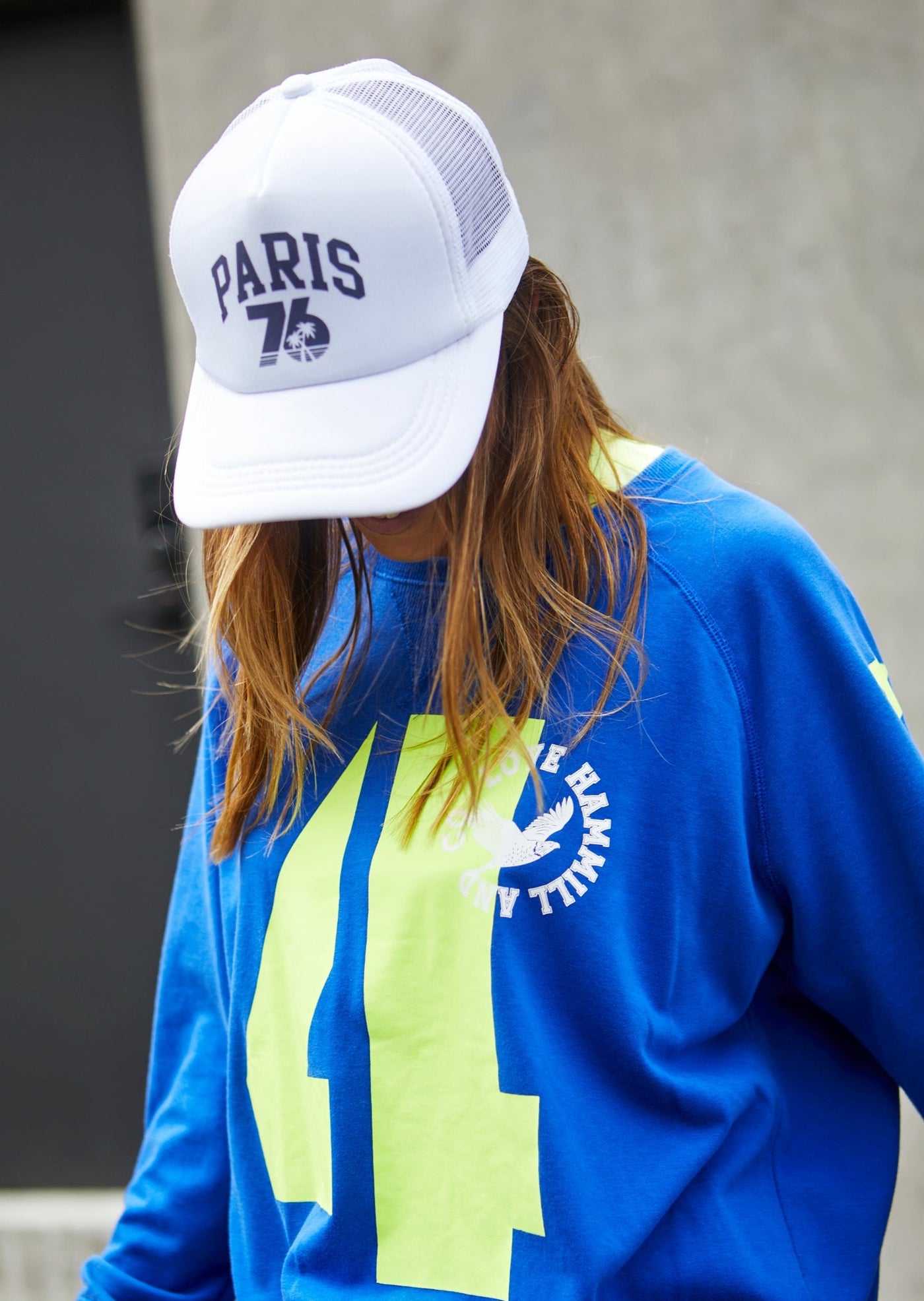 RETRO PARIS 76 WHITE CAP - SALE