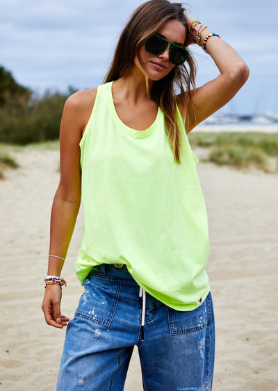 LAYERING TANK - YELLOW