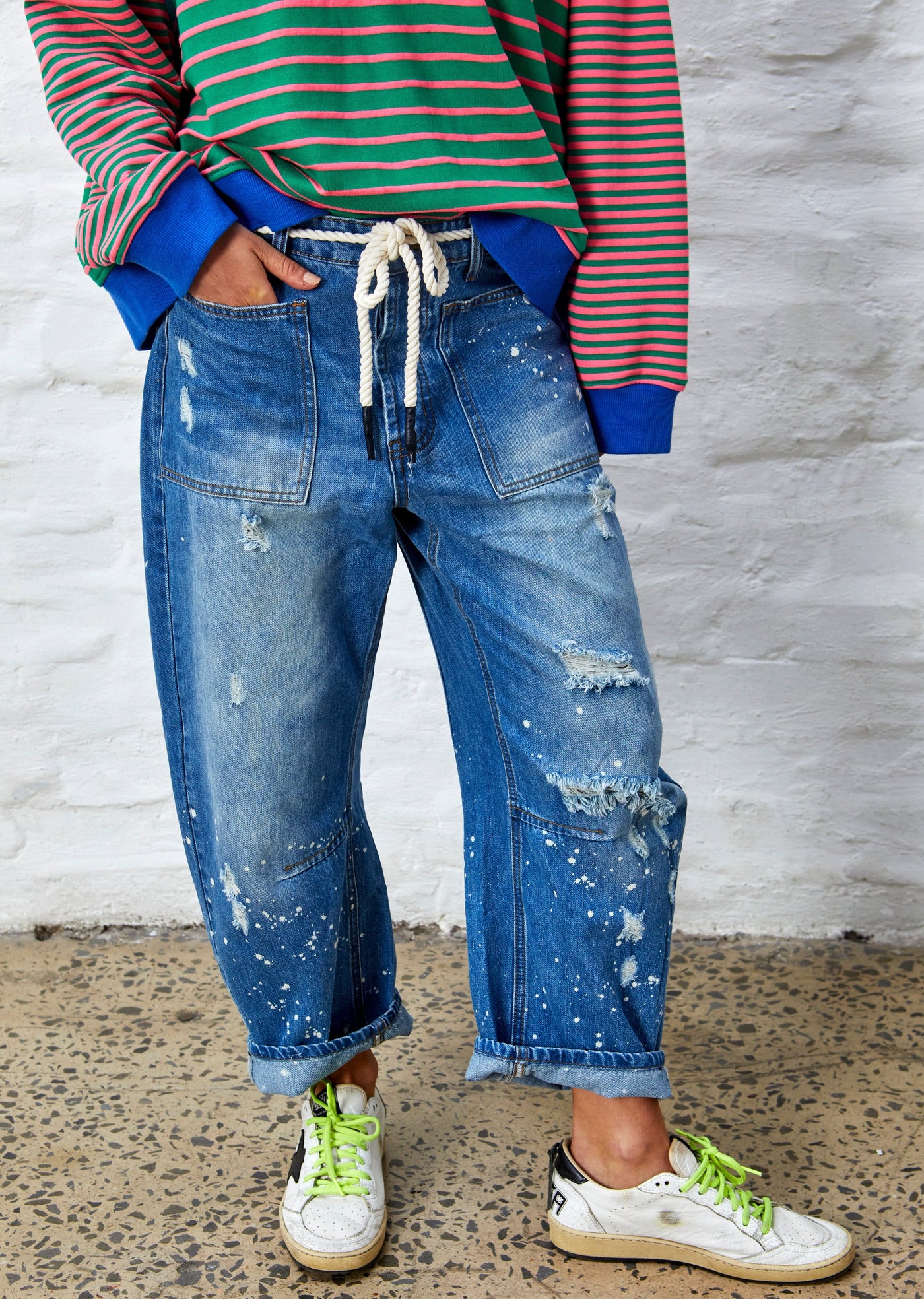 CARPENTER JEAN - DISTRESSED